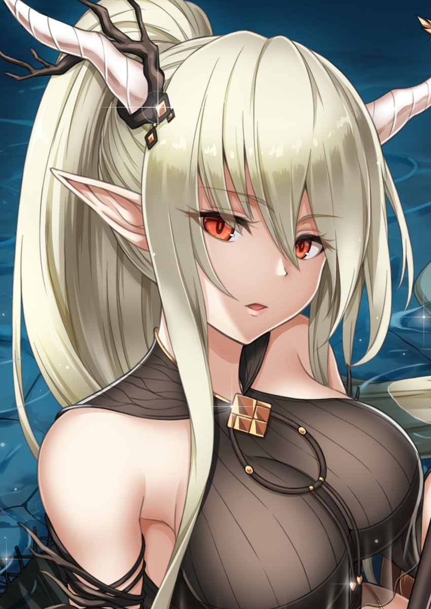 水着コーデのシャイニングさん
#明日方舟 #アークナイツ 