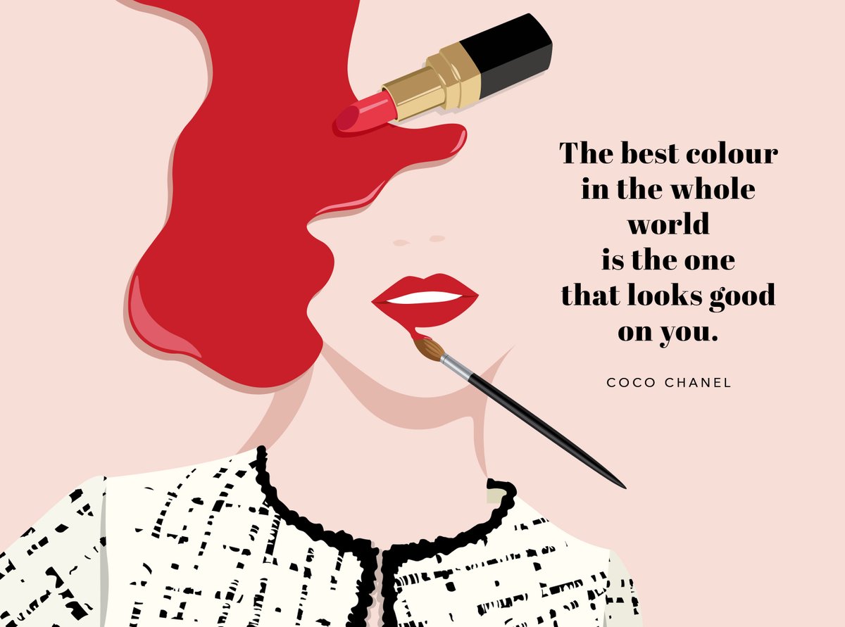 carolina_melis's tweet photo. Phase two should start in style.
Here a couple of images on Coco Chanel's quotes I did just before the lockdown.
#fashion #cocochanel #chanel #shoes #cocoquotes #snydernewyork #snyderlondon #fashionillustration #beauty #lipstick #cosmetics #couture https://t.co/jm2398so31