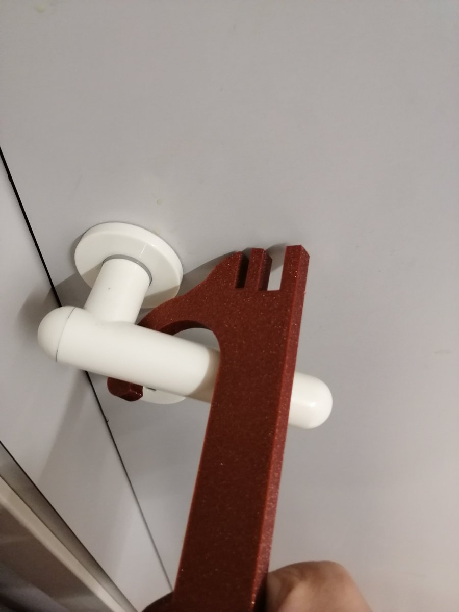 kentstrapper's tweet image. Uno strumento che potrebbe essere utile per aprire e chiudere maniglie e porte

kentstrapper.com/2020/05/apri-p…

#kentstrapper #3dprinters #3dprinter #stampante3d #stampa3d #3dp #stampa3ditalia  #3dprint #meccanica #makers #thingiverse #3ddruck
#additivemanifacturing