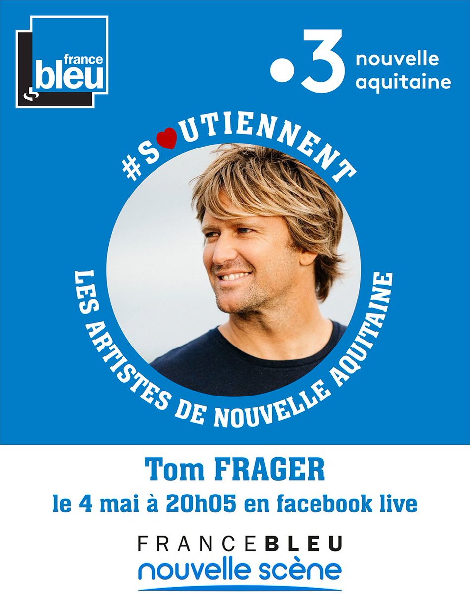 icigascogne's tweet photo. Direct vidéo, @tomfrager en concert dans la Nouvelle Scène Aquitaine France Bleu ► https://t.co/Gab32FwAU5 #tomfrager #confinement #RadioFranceaveclaScèneFrançaise https://t.co/PFHCusbDVA