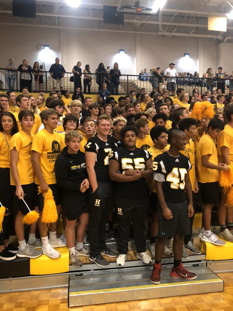 Today would have been the class of 2020’s last HHS pep rally. Black and Gold day. If you have ever been to an HHS pep rally there’s nothing like it! <a href="/hhs_2020/">HHS Class Of 2020</a>