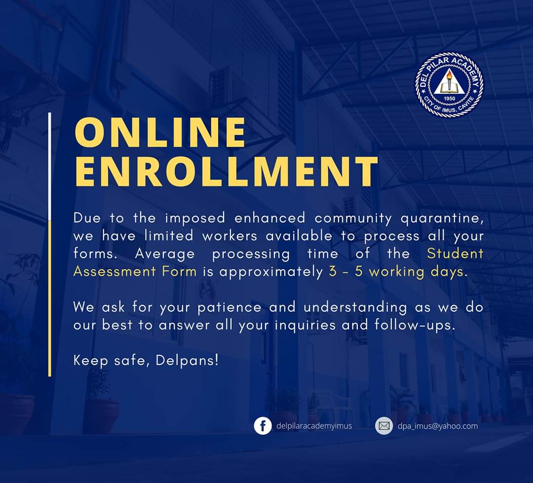 DPA_SG's tweet photo. IMPORTANT: Once you've completed the form, a confirmation email will be sent to you. 

Once you received the verification, please wait for the next email which is the Student Assessment Form in due time.

Thank you!

#DPAupdates #OnlineEnrollment2020 https://t.co/ENjAdFtBPR