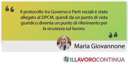 Il DPCM 26 aprile 2020: si parla di adempimenti per la sicurezza, sanzioni e attività ispettive con <a href="/GiovannoneMaria/">Maria Giovannone</a> a #IlLavoroContinua.
#Fase2 #sicurezzasullavoro