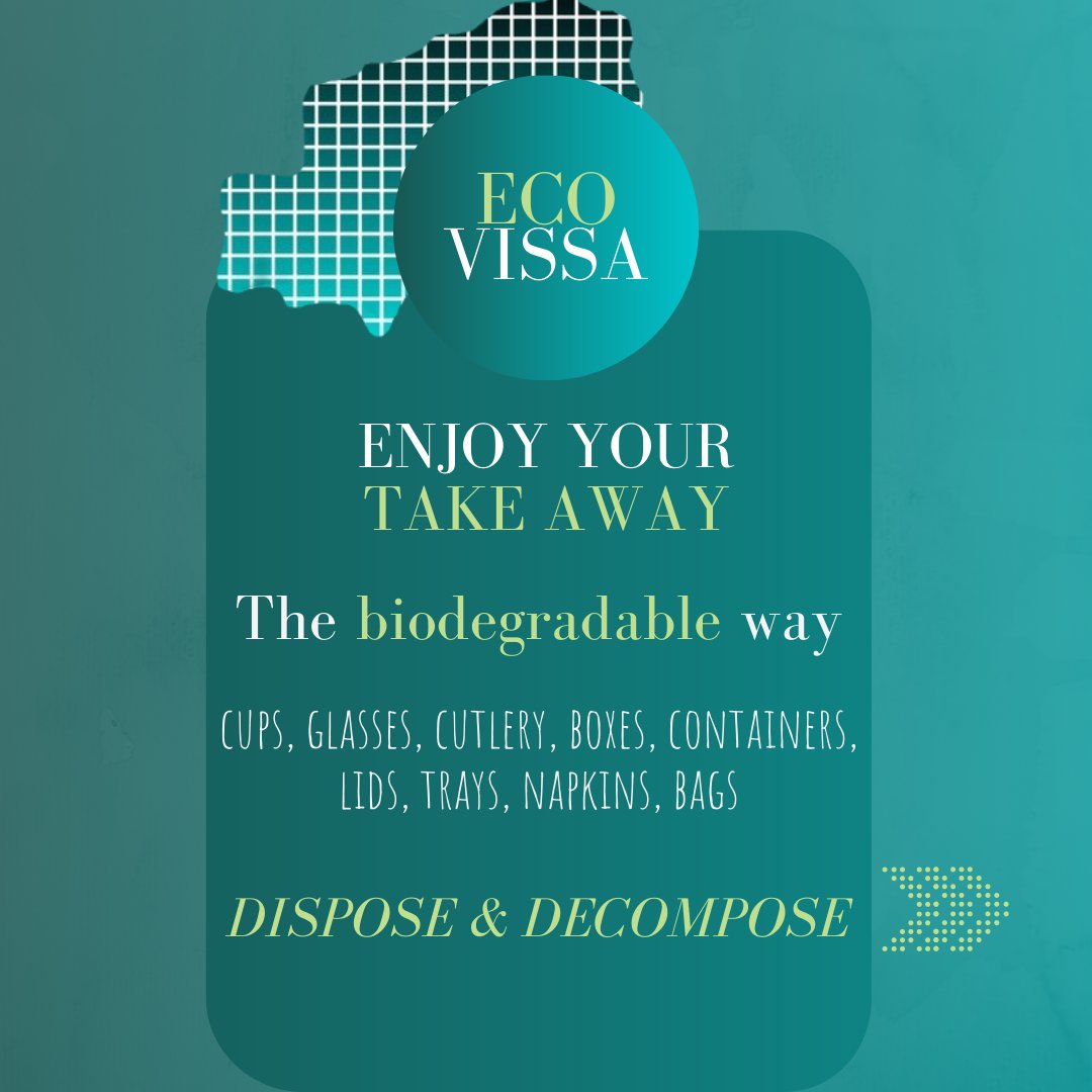Restaurants can now offer takeaways in Spain! But this means more packaging to dispose of...

So make your choices count by opting for packaging that is biodegradable. We have a wide range of eco friendly catering items to offer that are stylish, practical and great value.