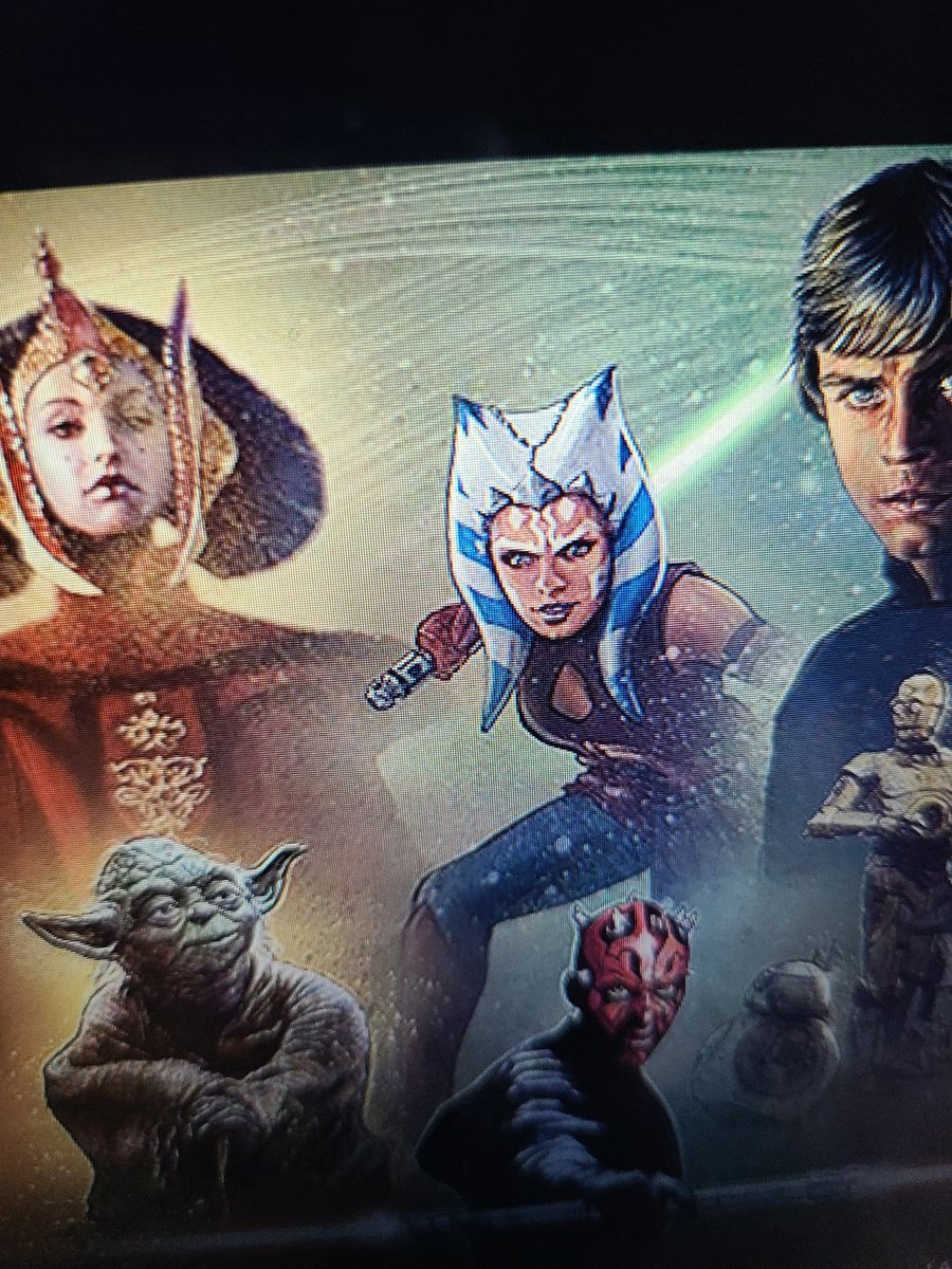 baileycosby20's tweet photo. That is a live action Ahsoka on Disney Plus!!!
#TheCloneWars #Ahsoka https://t.co/AvAMVNhNPT