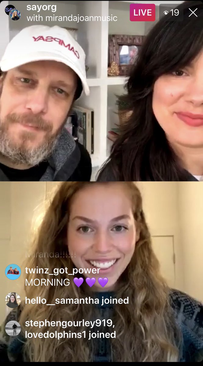 sayorg's tweet photo. It’s a brand new week again, friends, and we’re about to jump in with another #CampSAYMorningSong!
Meet us on #InstagramLIVE at 10AM EST to rise & shine with the brilliant @mirandajoan_!🎶❤️🎶
See you there!🎉
#CampSAY #stutter #stuttering #quarantunes #MayThe4th #itsoktostutter https://t.co/OpEZihDCvr