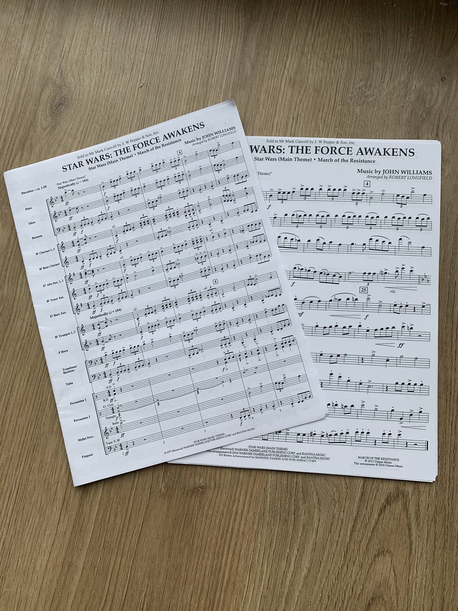 MissMaxmen's tweet photo. When #MayThe4thBeWithYou and #MusicMonday fall on the same day, Ms Maxmen is a very happy human. Thank you George Lucas, John Williams and everyone else who has made Star Wars so much more than a movie for me #MayThe4th @FranklinStPS https://t.co/PA8TO01DYq
