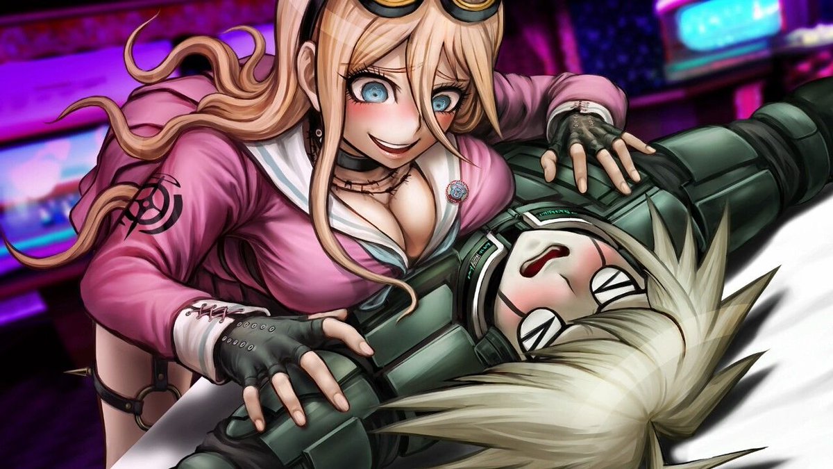 friendly reminder canonically people watching danganronpa saw this scene fr...