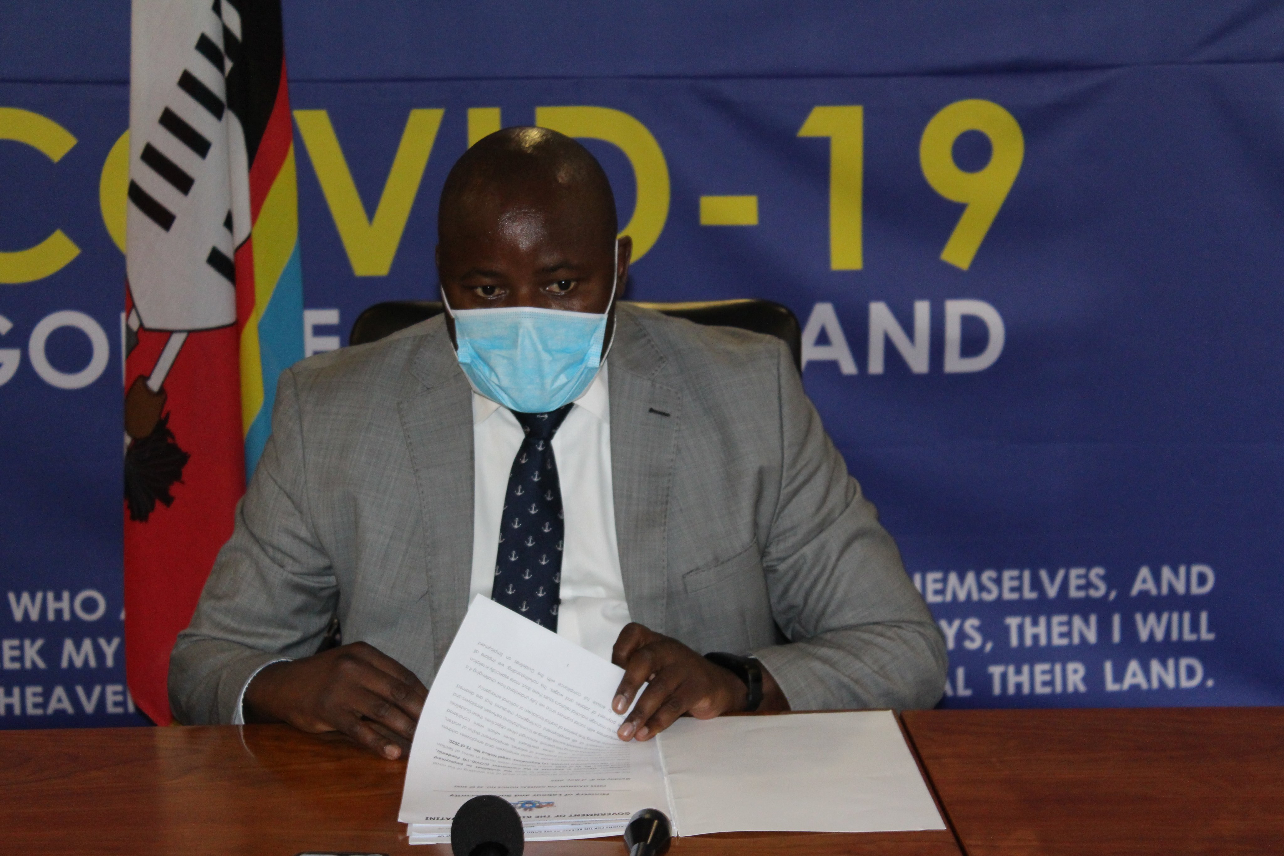 Eswatini Government on Twitter: "Minister of Labour Makhosi Vilakati