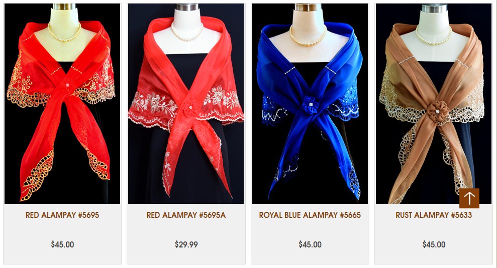 Alampay Barong Tagalog 