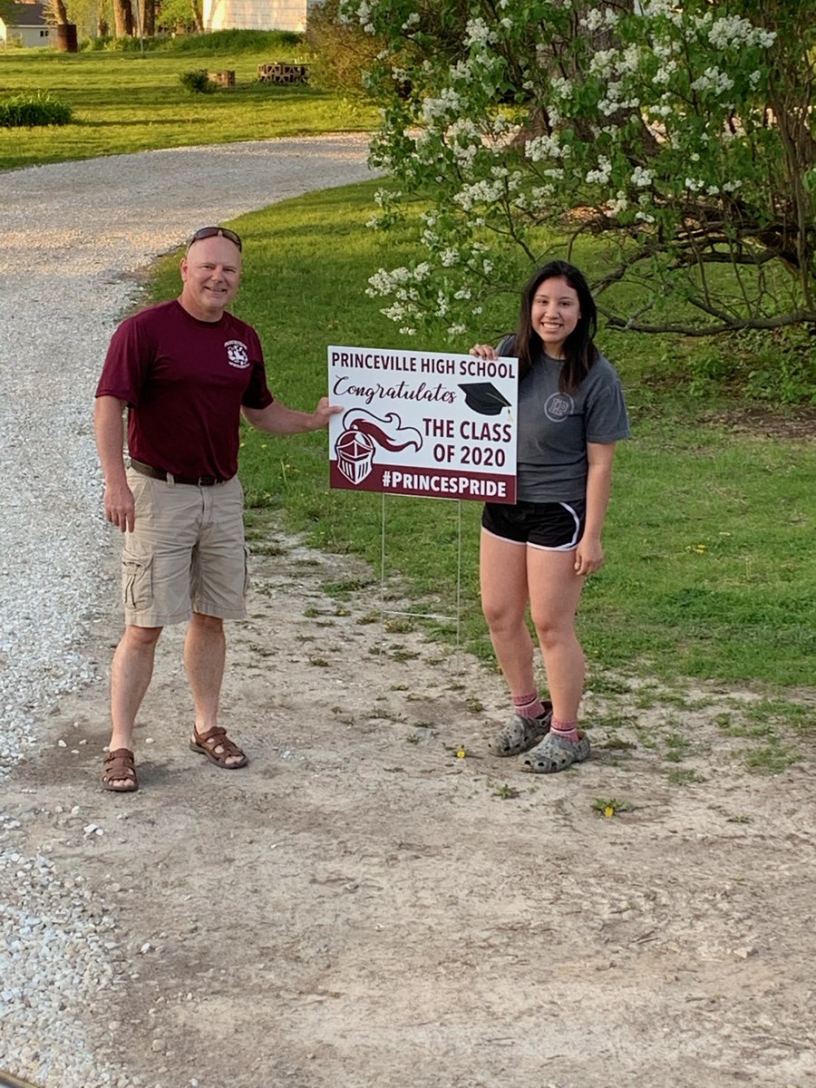 rpthole35's tweet photo. 118 miles around the P-Ville district to honor our Class of 2020! We miss our srudents! #princespride #theprincesway #Classof2020 https://t.co/L4PPDZav9y