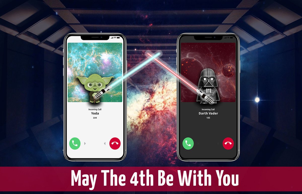 pascom_net's tweet photo. Who's side are you on? Is the light calling or is there a darkness lurking in your pascom mobile app? Let us know!

#MayThe4thBeWithYou #MobileVoIP #MobileUC #WeUpgradeBComs #mypascom https://t.co/fPZumkc2Fp