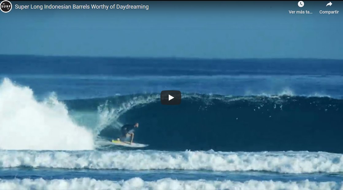Indonesia Daydreaming surfmarket.org/es/blog/15-sur… #surfing #videos