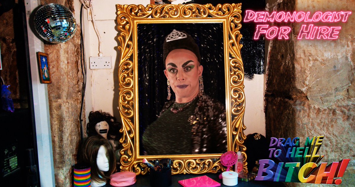 Here is @ronniactor playing yet another character in our award winning web series.  Watch out for Krisaliss in our new episode coming soon!

youtube.com/demonologistfo…

#comedy #webseries #dragqueen