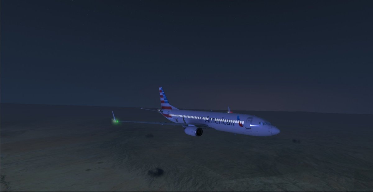 The amazing 737 gliding the skies