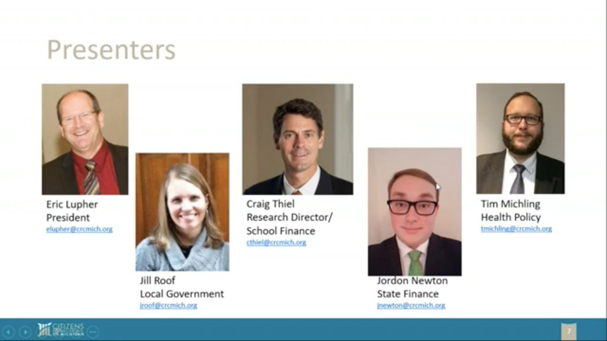 msu_mpp's tweet photo. "The state budget was underprepared for a recession, especially one of this magnitude," #MSUMPP alumnus Jordon Newton said while co-presenting a @crcmich webinar on #MI state and local govt. financial futures. 

See another #Spartan doing their part @
https://t.co/yJaoJQraKc https://t.co/KzMuP9yf77