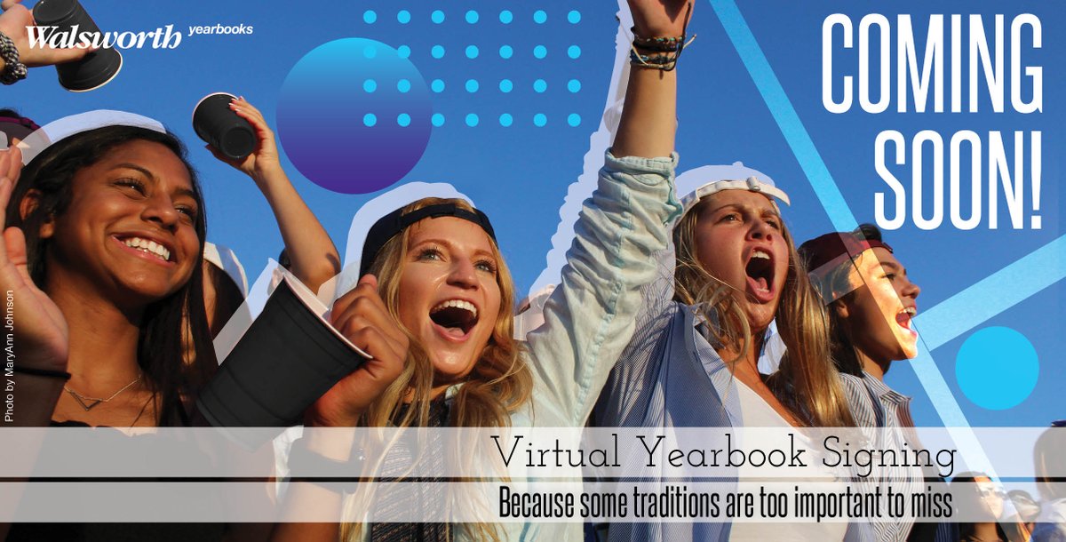yearbookforever's tweet photo. Stay tuned for more info about virtual yearbook signing! https://t.co/MmfCA1ss7x