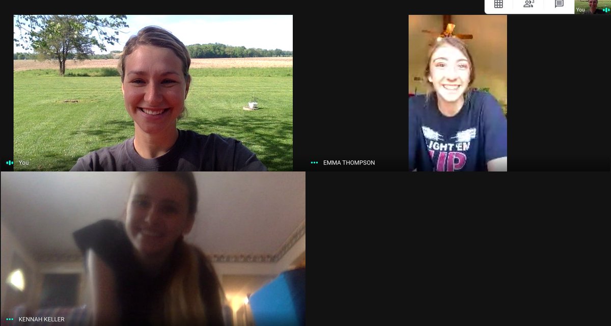 MVXC girls starting the month off with virtual workouts together. #marathoninmay