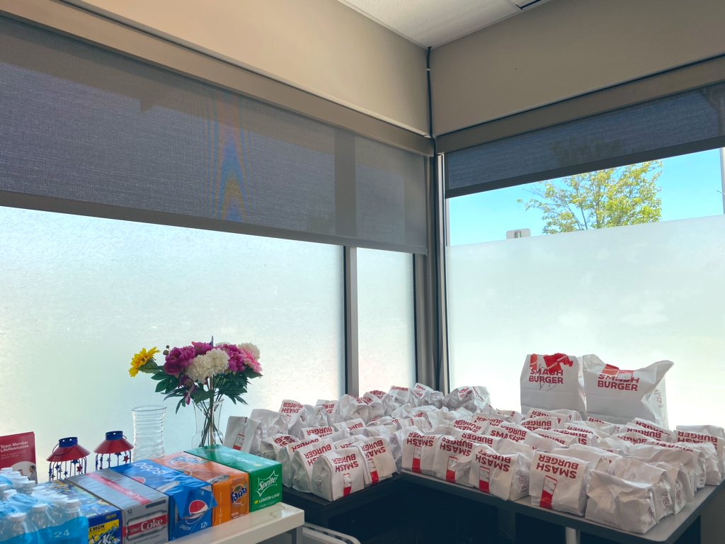 thank you smash burger and thank you team 2256 for all you do! 🍔🍟