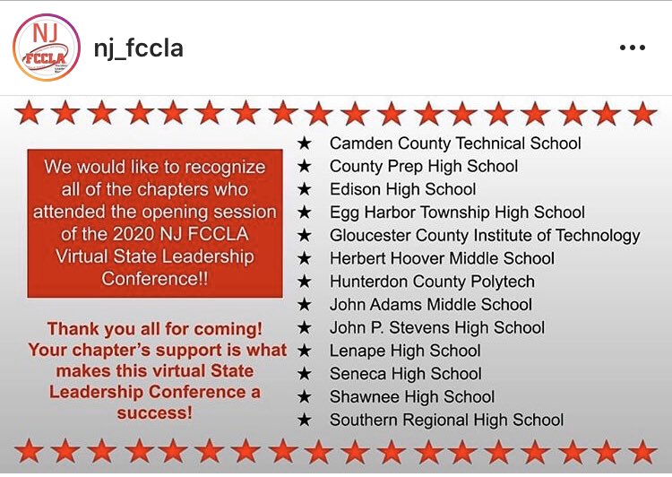 Lenape FCCLA tweet media