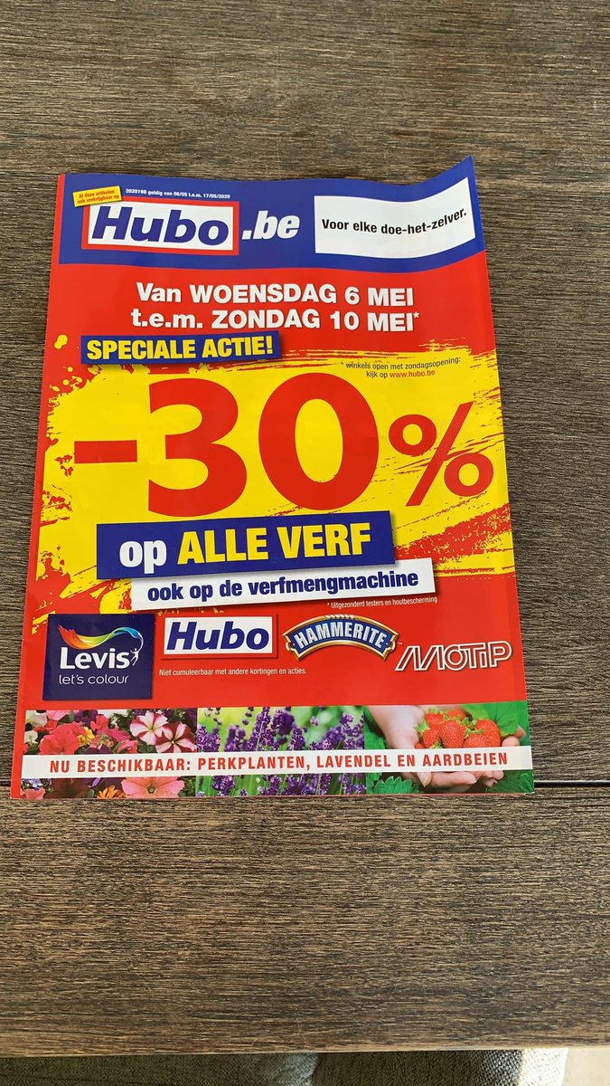 Ik weet wel. Dit is wettelijk toegelaten. Maar hoffelijk? Wij, die pas open mogen vanaf 11 mei, ervaren dit als een kaakslag.