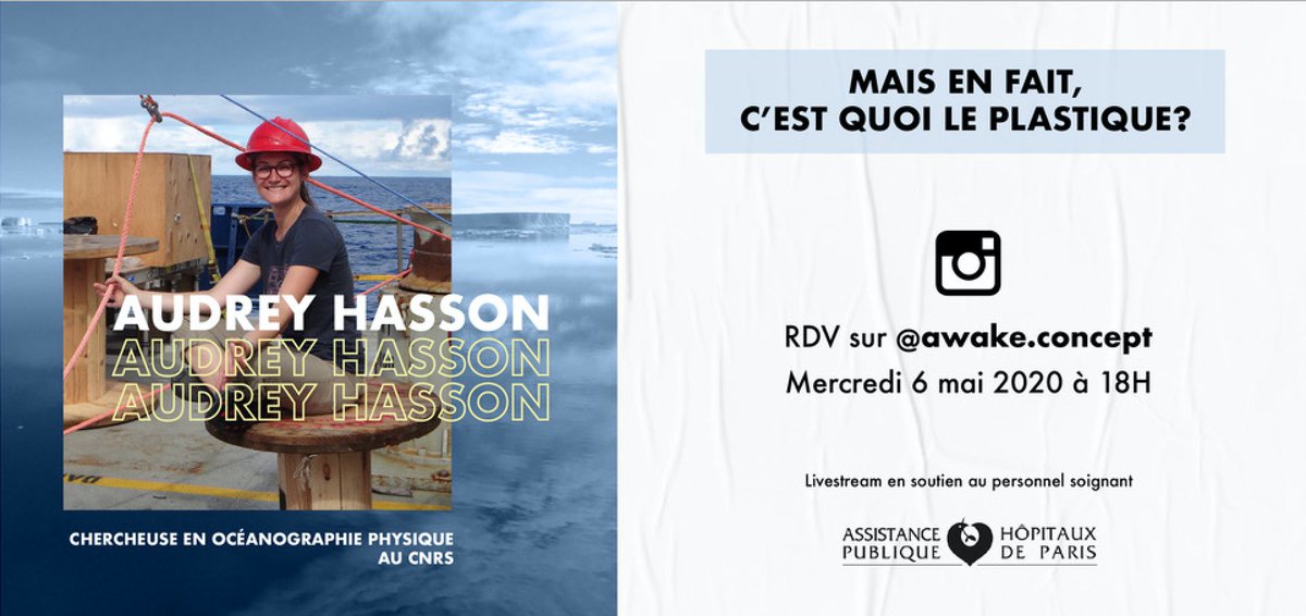 Awake_Concept's tweet photo. Le plastique c'est pas fantastique, mais pourquoi ?
Réponse dans notre livestream, le Mercredi 6 Mai à 18h, sur le compte Instagram @AwakeConcept.
Ce livestream s'inscrit dans le cadre d'un programme de soutien aux personnels soignants ⤵️
https://t.co/FmRlOHnsc4 https://t.co/im6NhoO5p6
