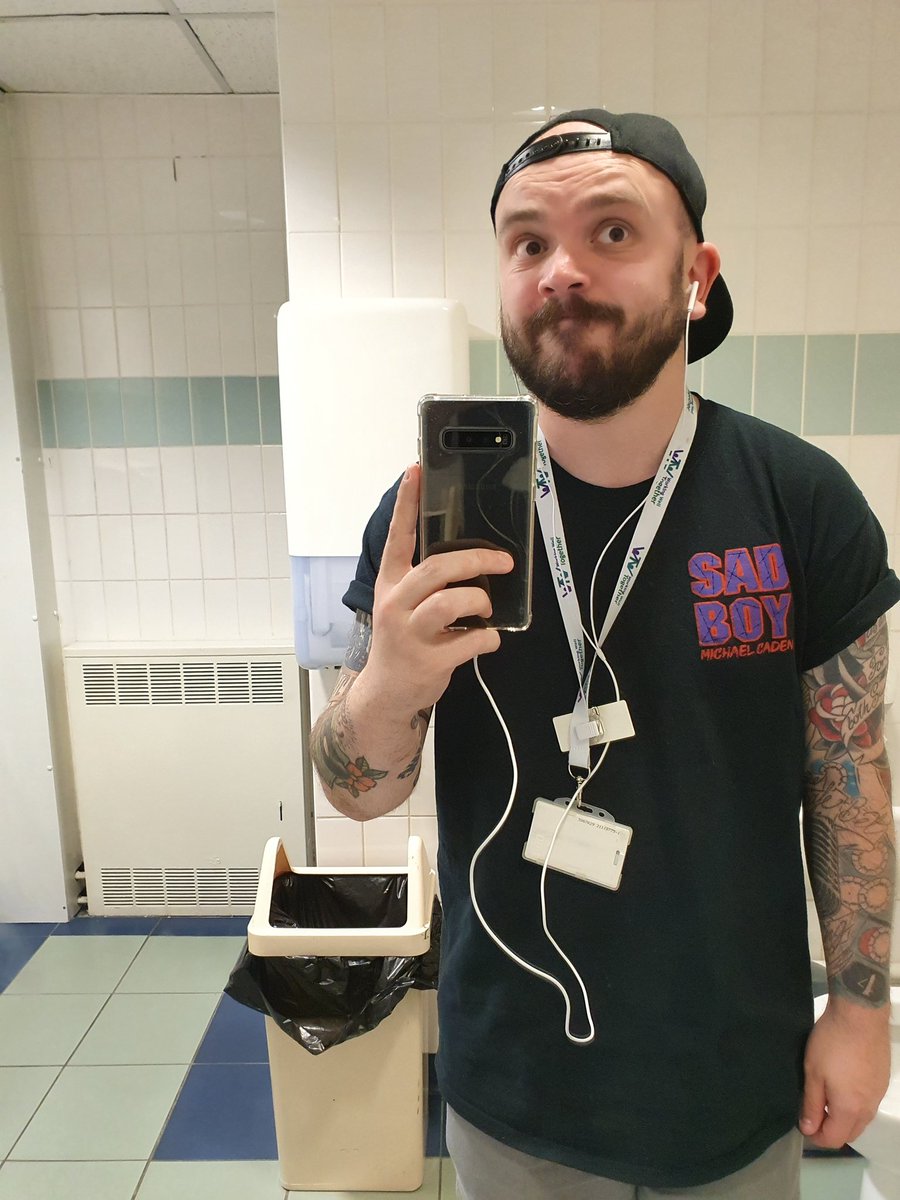 garywillerton's tweet photo. Day 21: A Sad Boy to mark the end of the wrestling shirts. #BinPic https://t.co/SpjfpUJdYs