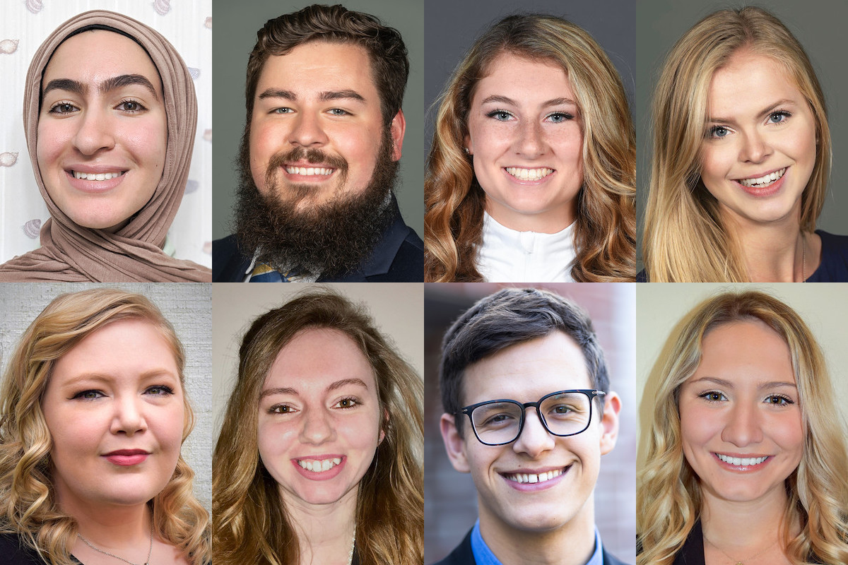Congrats to the highly accomplished graduating seniors named to the 2020 Order of Augusta, including 5 Honors students! We're so proud of you, and the other 41 students named WVU Foundation's Outstanding Seniors. 

Go Mountaineers! 

Read more:

wvutoday.wvu.edu/stories/2020/0…