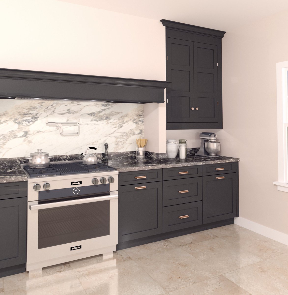 autokitchen's tweet photo. Kitchen design detail.  Cabinets paint @Benjamin_Moore https://t.co/xIfP7Fa8sU