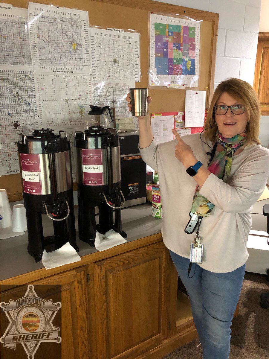 Thank you Signet Coffee Roasters for the Monday morning pick me up. It was a great surprise for the staff.