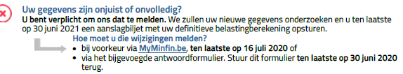jejohaqui's tweet photo. Corona of geen corona. Belastingaangifte-termijnen als vanouds. 30 juni (papier), 16 juli (taxonweb).
https://t.co/CLGlh0KkWs https://t.co/KTPKy5mzEM