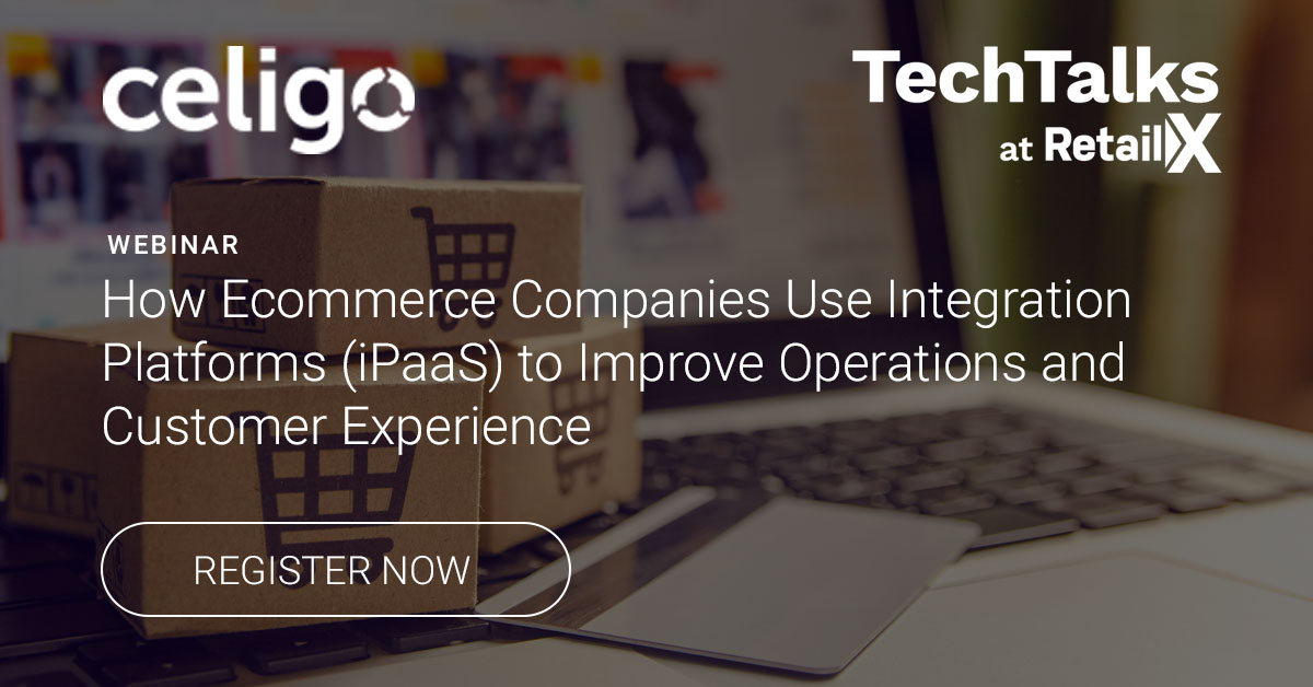 celigoinc's tweet image. The value of automating key business processes through integration. Join us at @RetailXofficial TechTalks
 hubs.ly/H0pYtJ50
#ecommerce #integrationstartshere