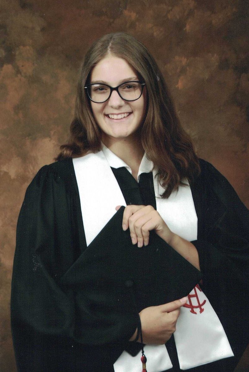 CHChorus's tweet photo. Today’s chorus senior spotlight goes to Hannah Sullivan. Hannah is a four-year member of Concert Choir. Congratulations, Hannah! https://t.co/5OD8YGrhuj