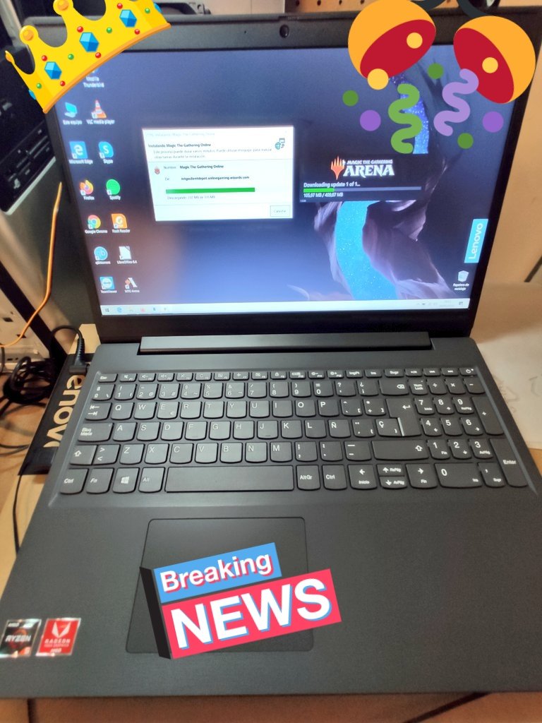 pcbox_huesca's tweet photo. Desde aquí Os comunicamos que el  Señor @Aurebal  Va a poder Jugar al Arena :) https://t.co/d8IoKylbQ1
