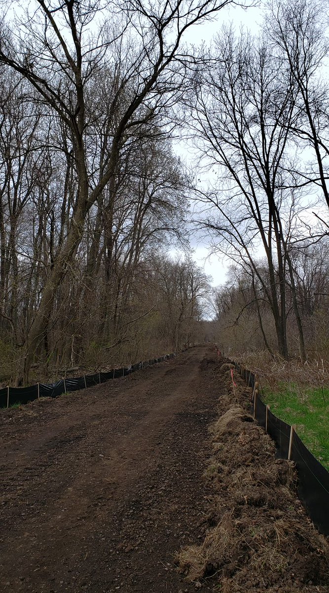 Some good news, ICYMI! 'Construction of our beautiful Vicksburg Nature Trail extension north of TU Avenue is underway.' #ViewsFromVicksburg #VicksburgMI