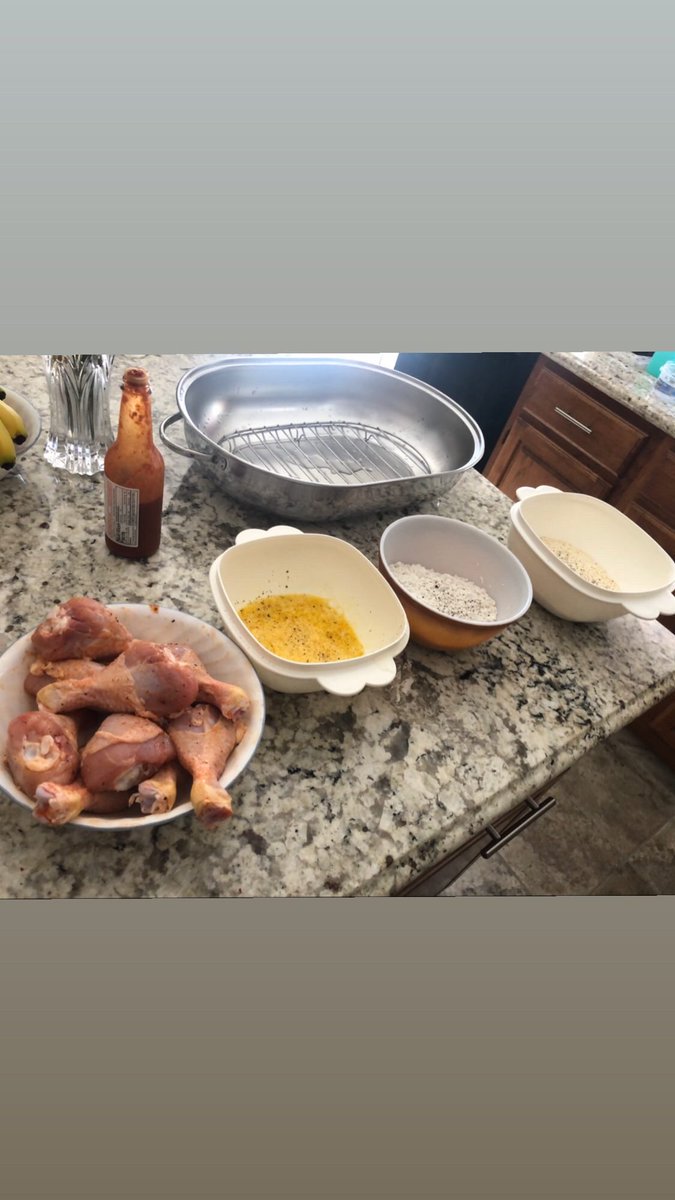 gfsocialite's tweet photo. Fun quarantine activity ✨ make gluten free fried chicken 🍗 @kinnikinnickgf https://t.co/yM1ccVIUiA