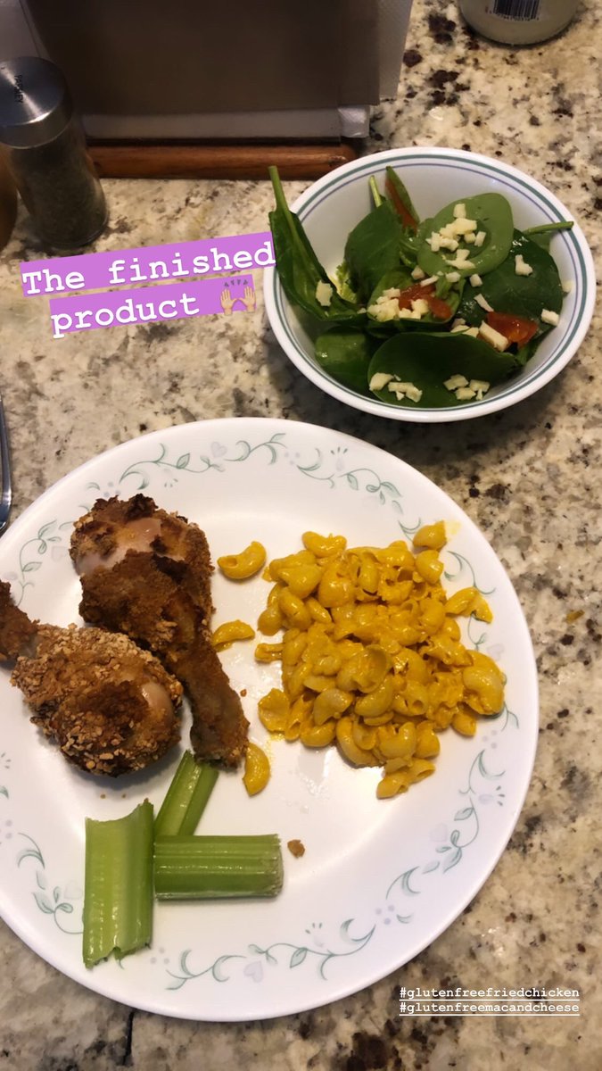 gfsocialite's tweet photo. Fun quarantine activity ✨ make gluten free fried chicken 🍗 @kinnikinnickgf https://t.co/yM1ccVIUiA