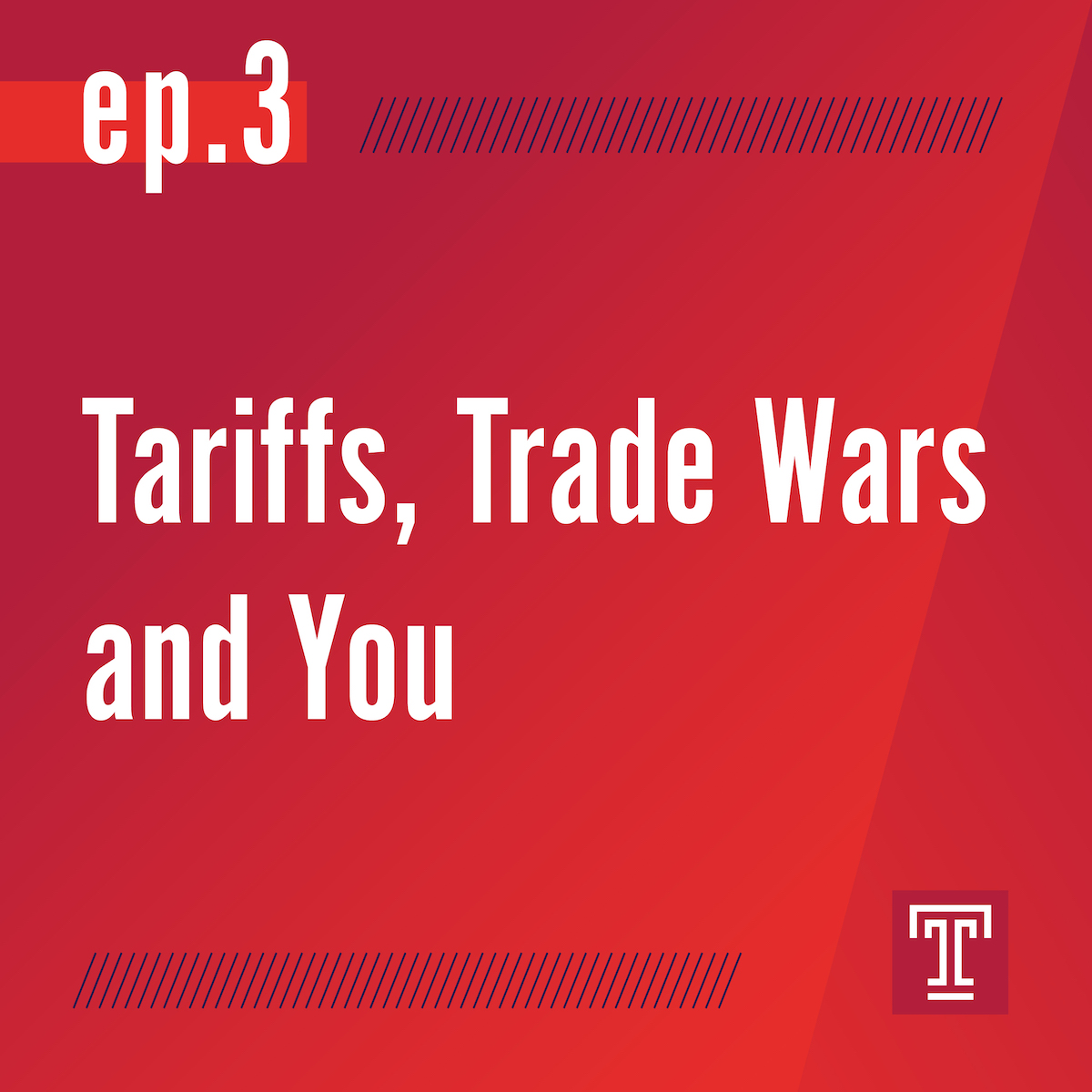 thefoxschool's tweet photo. Tariffs were intended to protect American IP, but now, the cost to import goods from China has never been higher. @kfandl discusses the implications for you in this week’s episode of #Catalyst. #FoxResearch

Listen here: https://t.co/AUXyUTf4Ir https://t.co/P7qTFPr1xh
