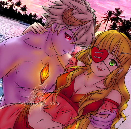 katty_vaggelie's tweet photo. I'm jealous of Dyrroth and Ruby, they can go and enjoy summer while here I am, stuck in the house because of lock down 

#MobileLegends #MLBB #DyrrothXRuby #Rubymlbb #Dyrrothmlbb https://t.co/xNgl9DMpiJ