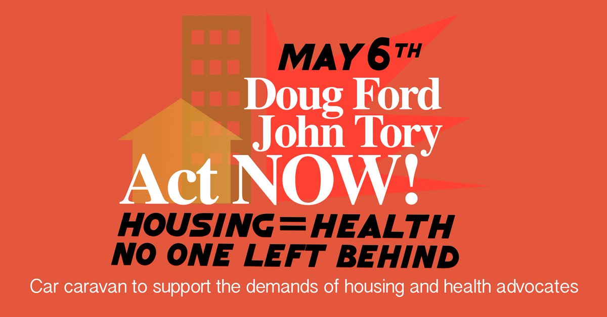 thepublic's tweet photo. The University of Toronto Students’ Union is organizing a car caravan protest this Wednesday May 6 at 12pm for housing rights to support the demands of housing and health advocates. Read more about their demands and how to join here: https://t.co/Yc1eW4aVlB https://t.co/L6vmdZ69UR