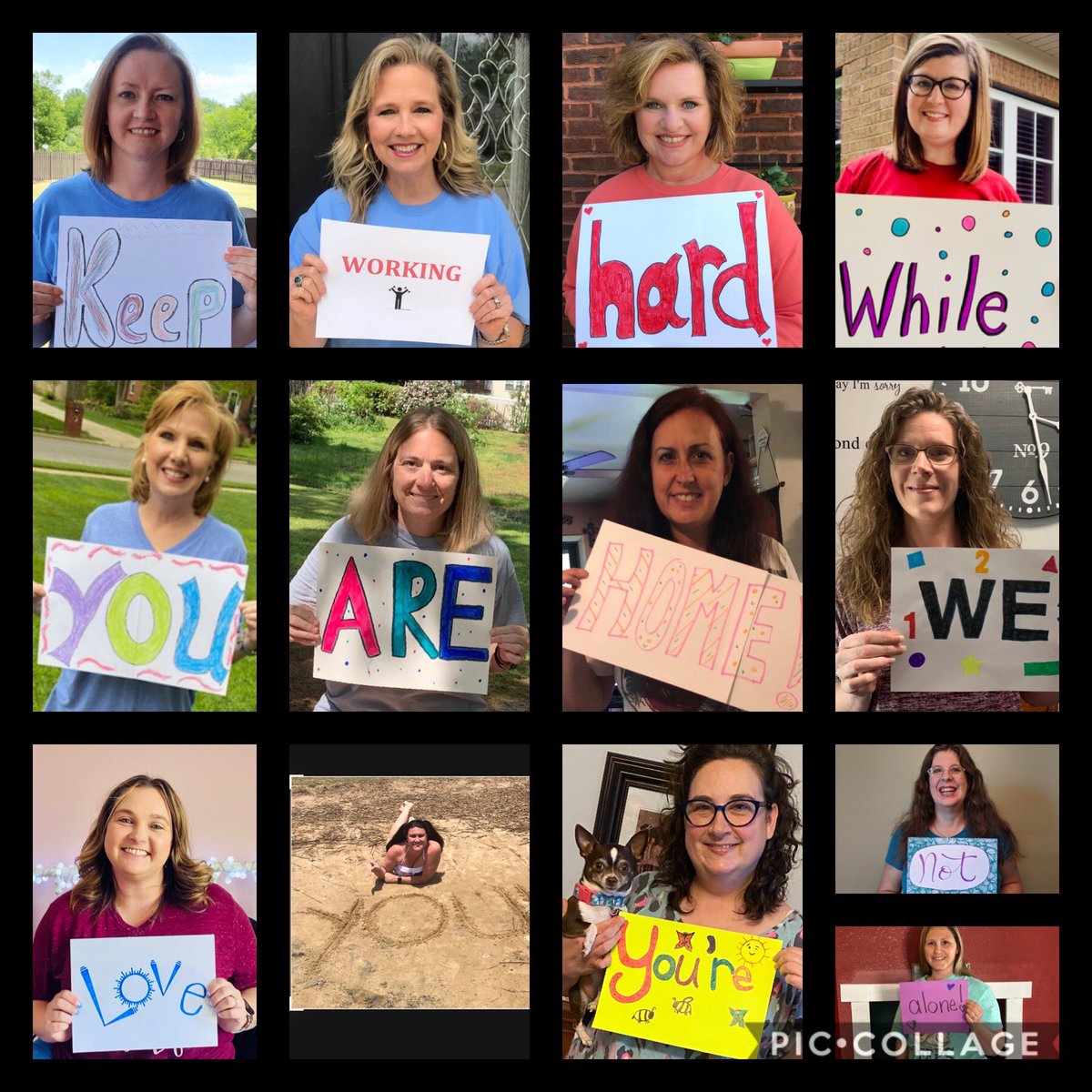 LegacyElement's tweet photo. This wonderful group of teachers and aides @LegacyElement are missing you! #MissingYouMonday #LESisWithU #LESUnited @MadCoSchools https://t.co/Me8MX0HyIA