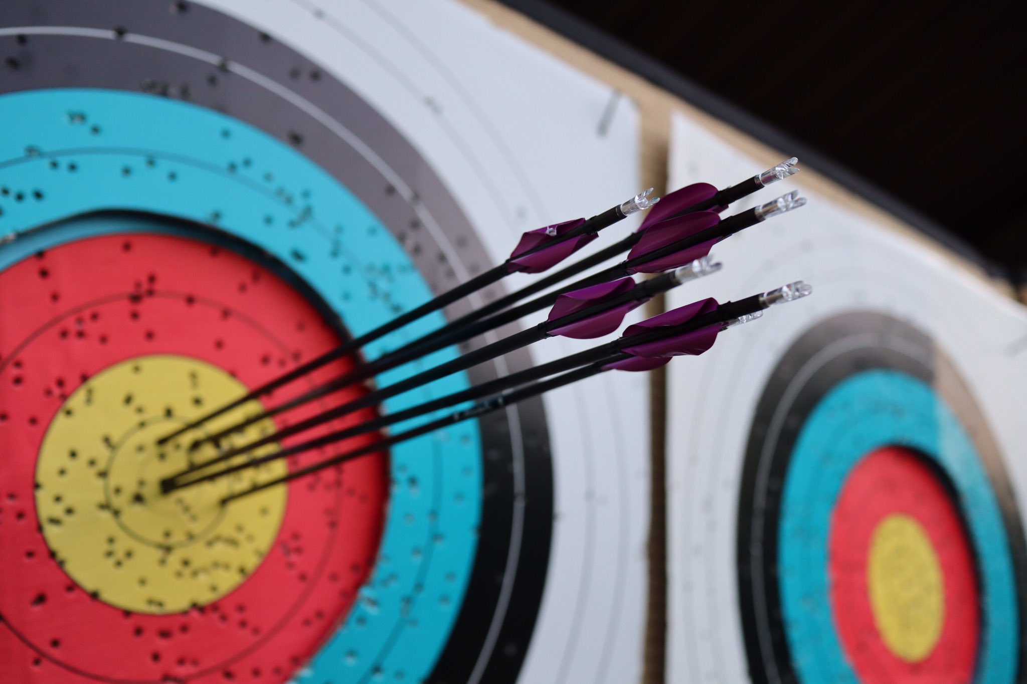 大阪経済大学洋弓部 アーチェリー 弓道とアーチェリーの違い 今回は矢です 和弓の矢は竹 カーボン ジェラルミン アルミ の3タイプで作られたものがあるそう 羽は七面鳥や鷲など様々 洋弓の矢はカーボン アルミの2種類 羽はプラ製