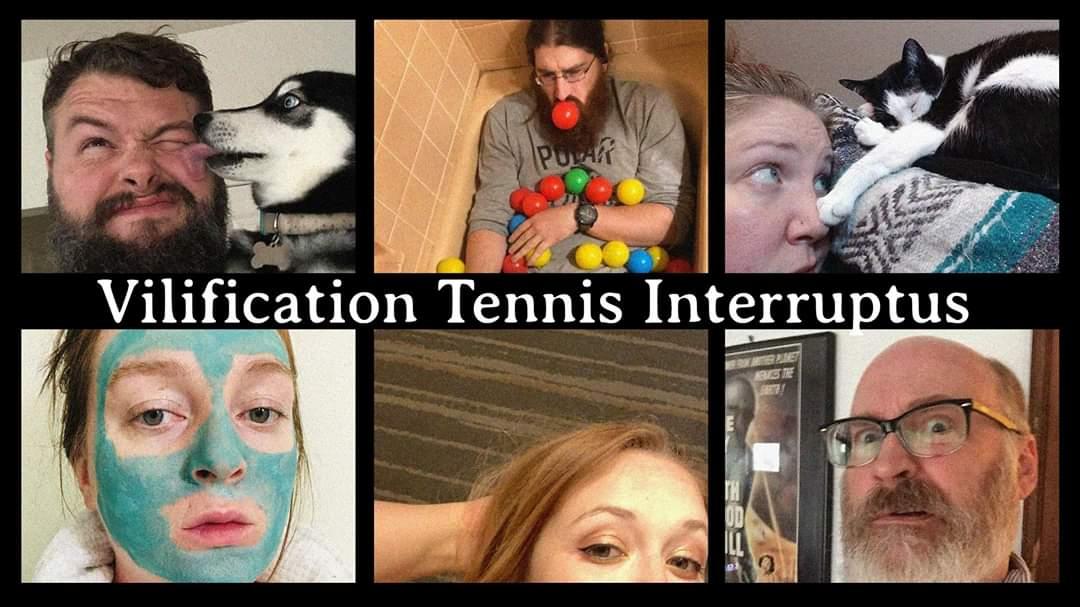 Need your insult fix? Vilification Tennis Interruptus this Friday 8pm. 
Now delivering comedy straight to your home 🏡 
facebook.com/events/s/vilif…