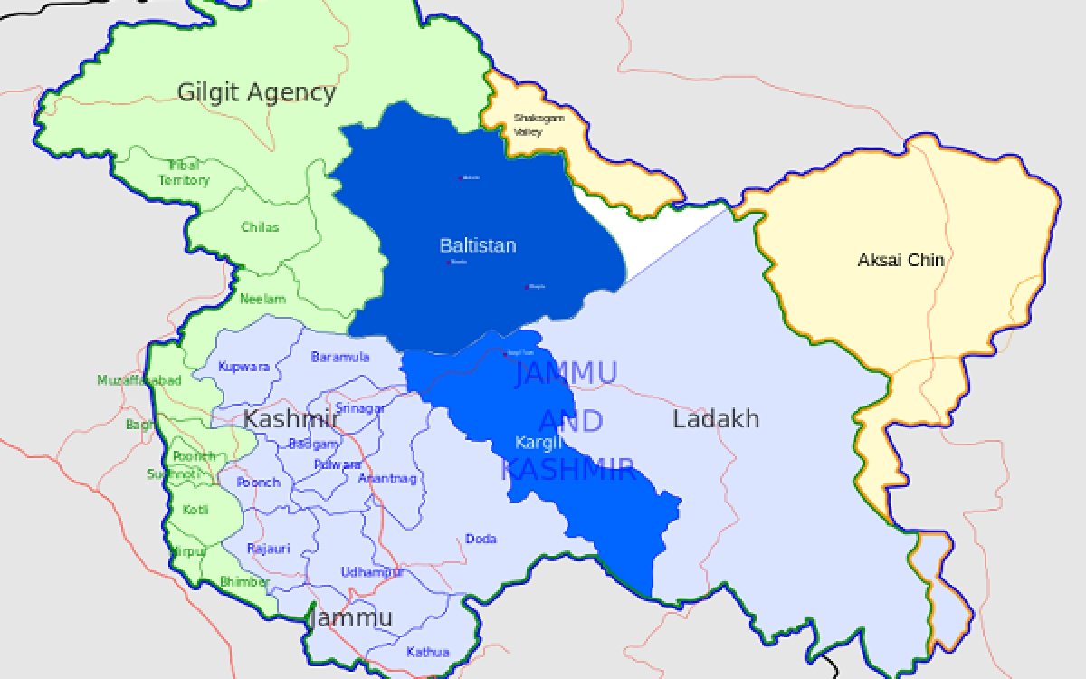 केवल कुछ ही लोगो ने भारत द्वारा पुर्व जम्मू कश्मीर राज्य के दो हिस्से बनने पर बनाये गए नए नक्शे पर गौर किया। भारत ने इसके जरिये स्पष्ट संकेत दिया कि1. गिलगिट बल्टिस्तान कश्मीर नही है2. भारत दोनों समस्याओ से अलग अलग लड़ेगा(1/n) #गिलगित_बल्टिस्तान_खाली_करो  #Gilgit  #Baltistan