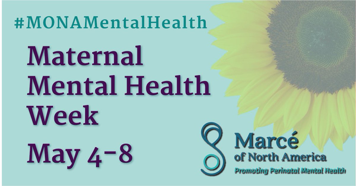 Marcenortham's tweet photo. Today is the start of #maternalmentalhealthweek!

At MONA, our vision is a world in which childbearing women, their children and families enjoy the benefits of mental health and well-being.

Follow us to receive updates about #MaternalMentalHealth throughout the week! https://t.co/dwexJnPOPI