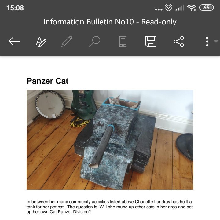 Just received this from our Area Coordinator! I love it! My rescue has been featured in our very own Police Volunteer bulletin 😅🐆 Go Casper Go! #NorthYorkshirePolice <a href="/NYorksPolice/">North Yorkshire Police</a>