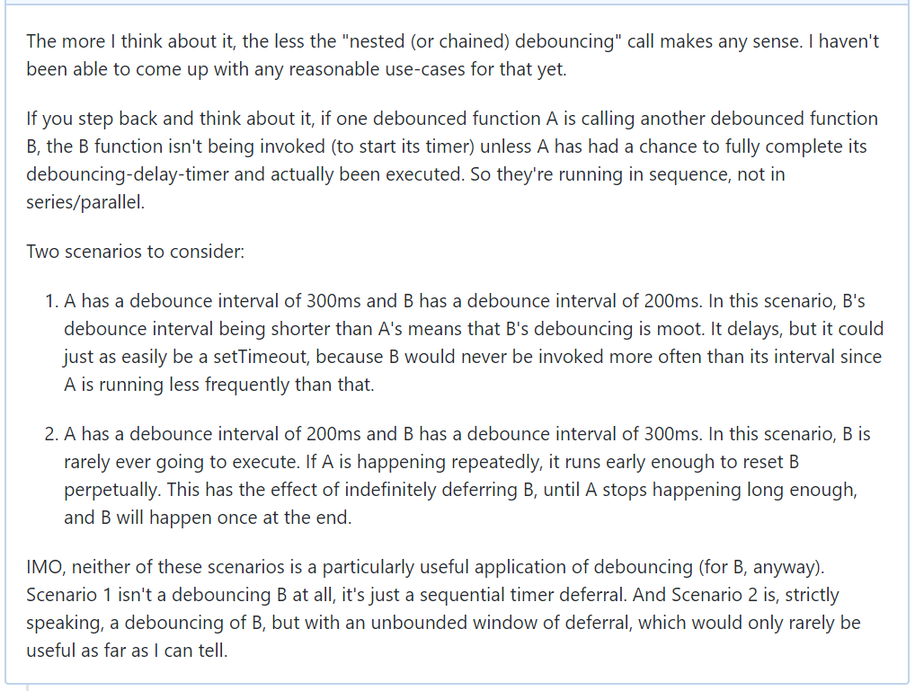 Getify Some Context For My Question