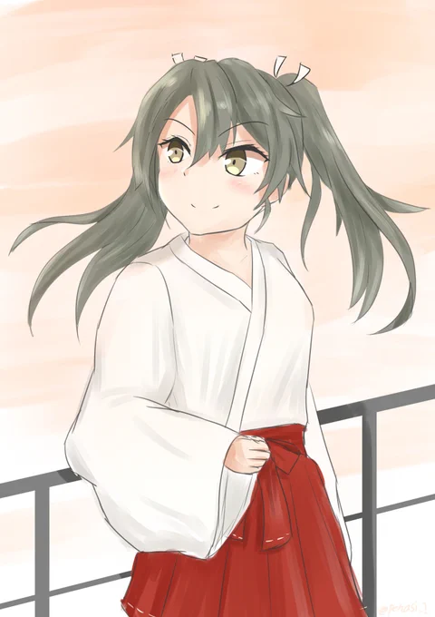 普段意識してないけど夕日を眺める横顔にドキッとしたい。
#艦これ版深夜の真剣お絵描き60分一本勝負
#艦これ版真剣お絵描き60分一本勝負_20200504 