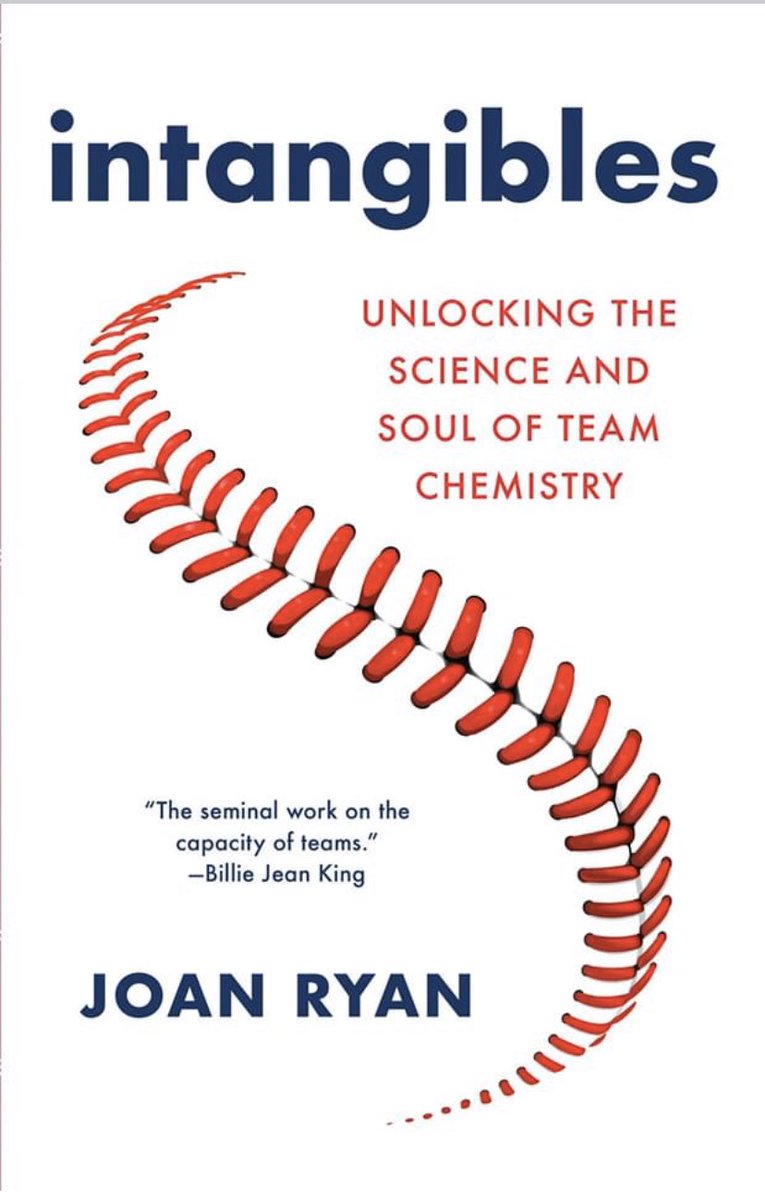 lelandfaust's tweet photo. Incredible new book by my good friend, @joanryan. Intangibles: Unlocking the Science and Soul of Team Chemistry is a must read. Order yours today.
#books #newbook #newbooks #sports #chemistry #joanryan https://t.co/lQQe3FTrCy