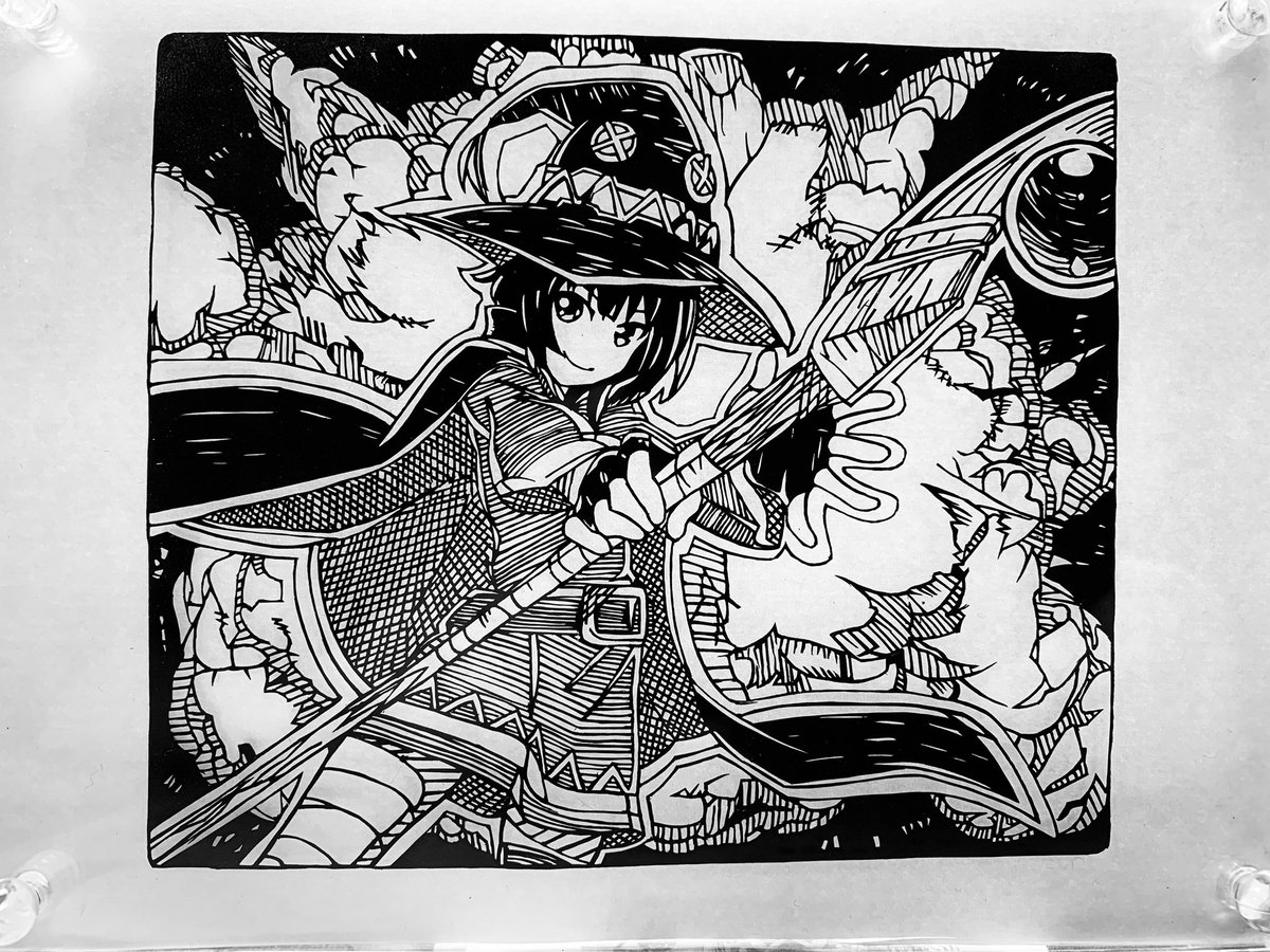 ある方にこのキャラを切り絵にしてくださいというリクエストを頂いたので 作りました Yusaの漫画 ある方にこのキャラを切り絵にしてくださいというリクエストを頂いたので 作りました Yusaの漫画